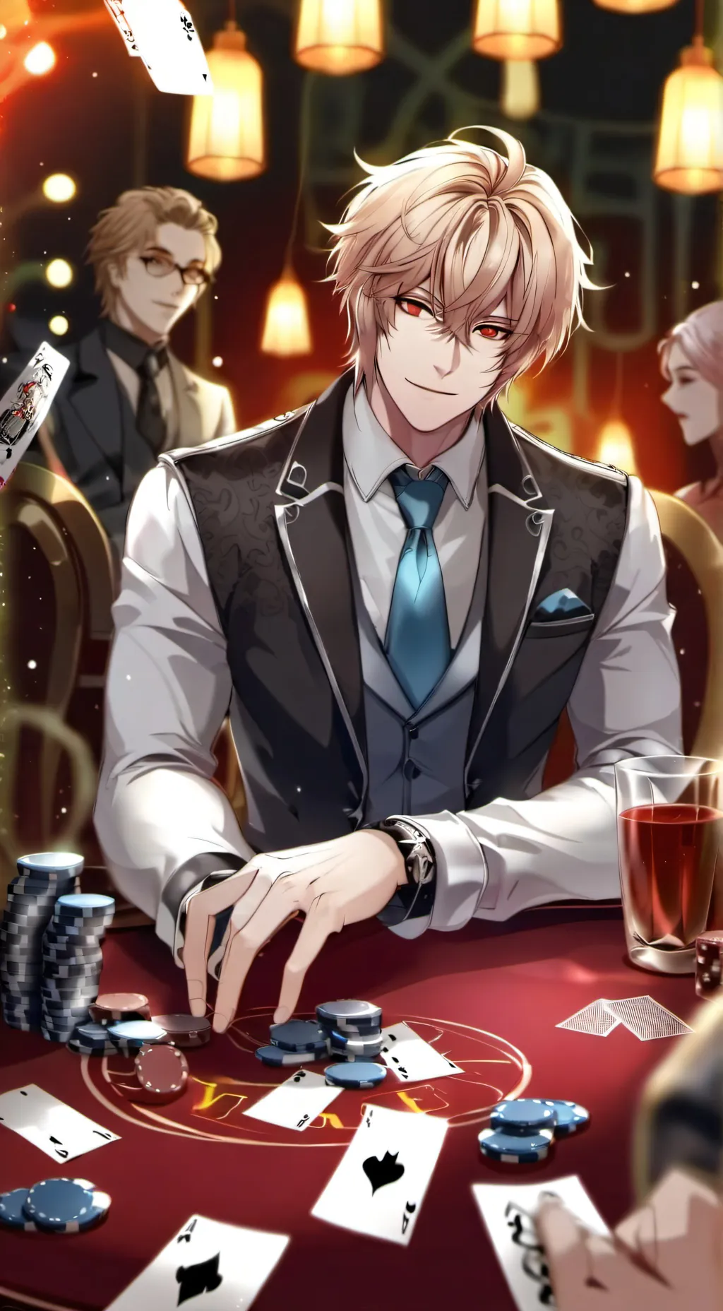 ai character: Léonard background