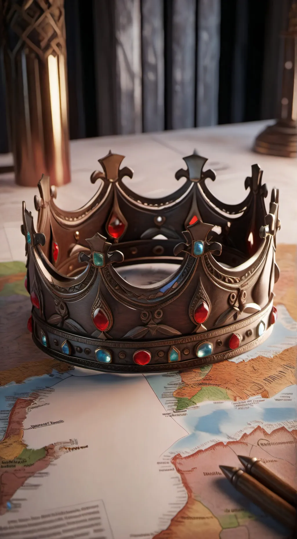 ai character: Kings and  Farmer background