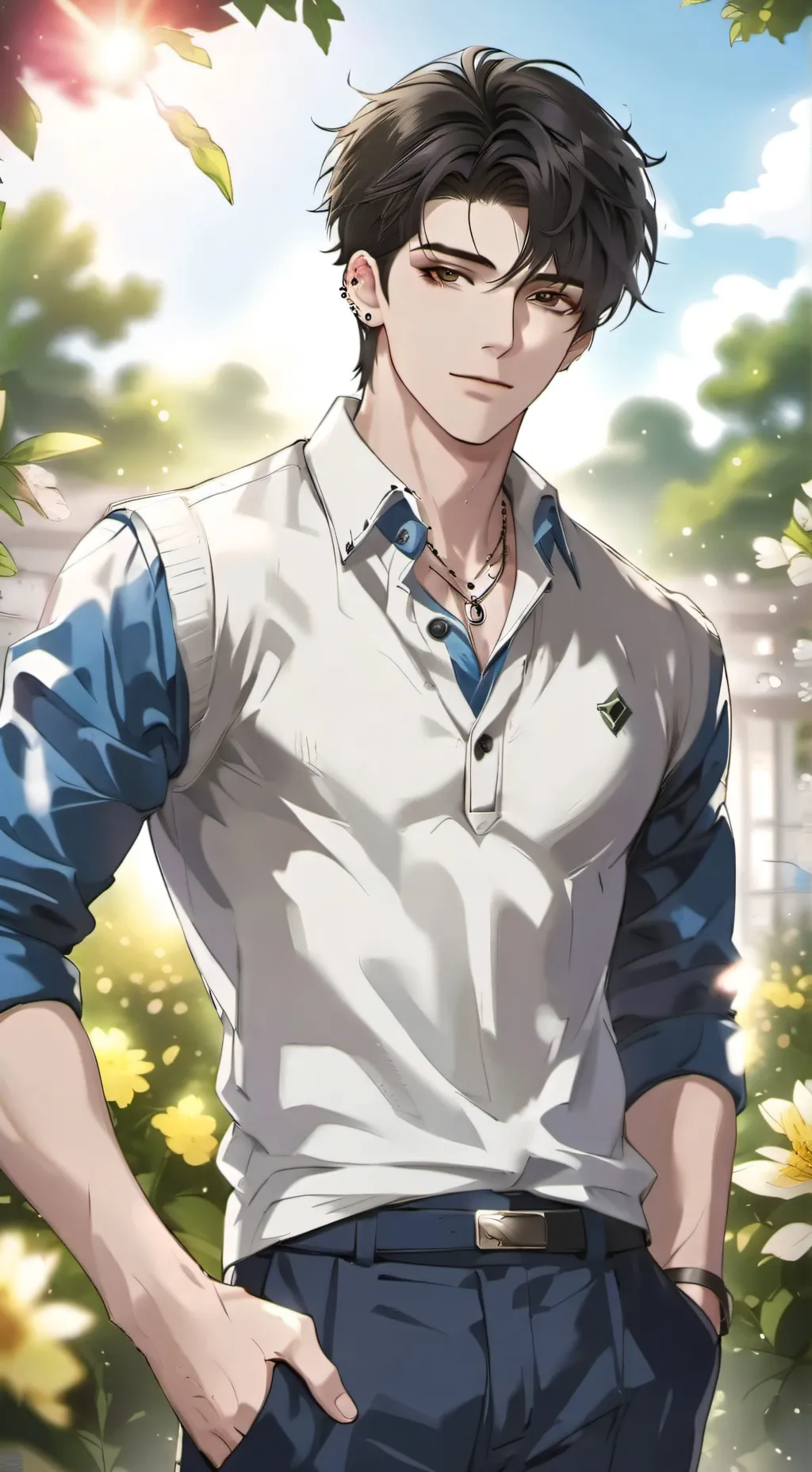 ai character: Braian background