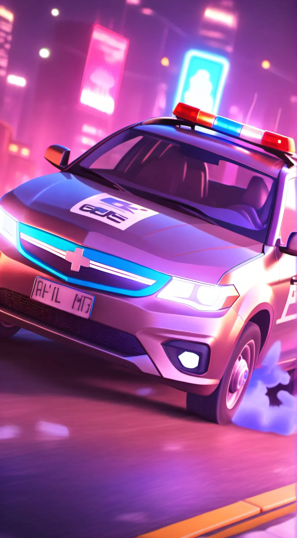 ai character: High Speed Chase background