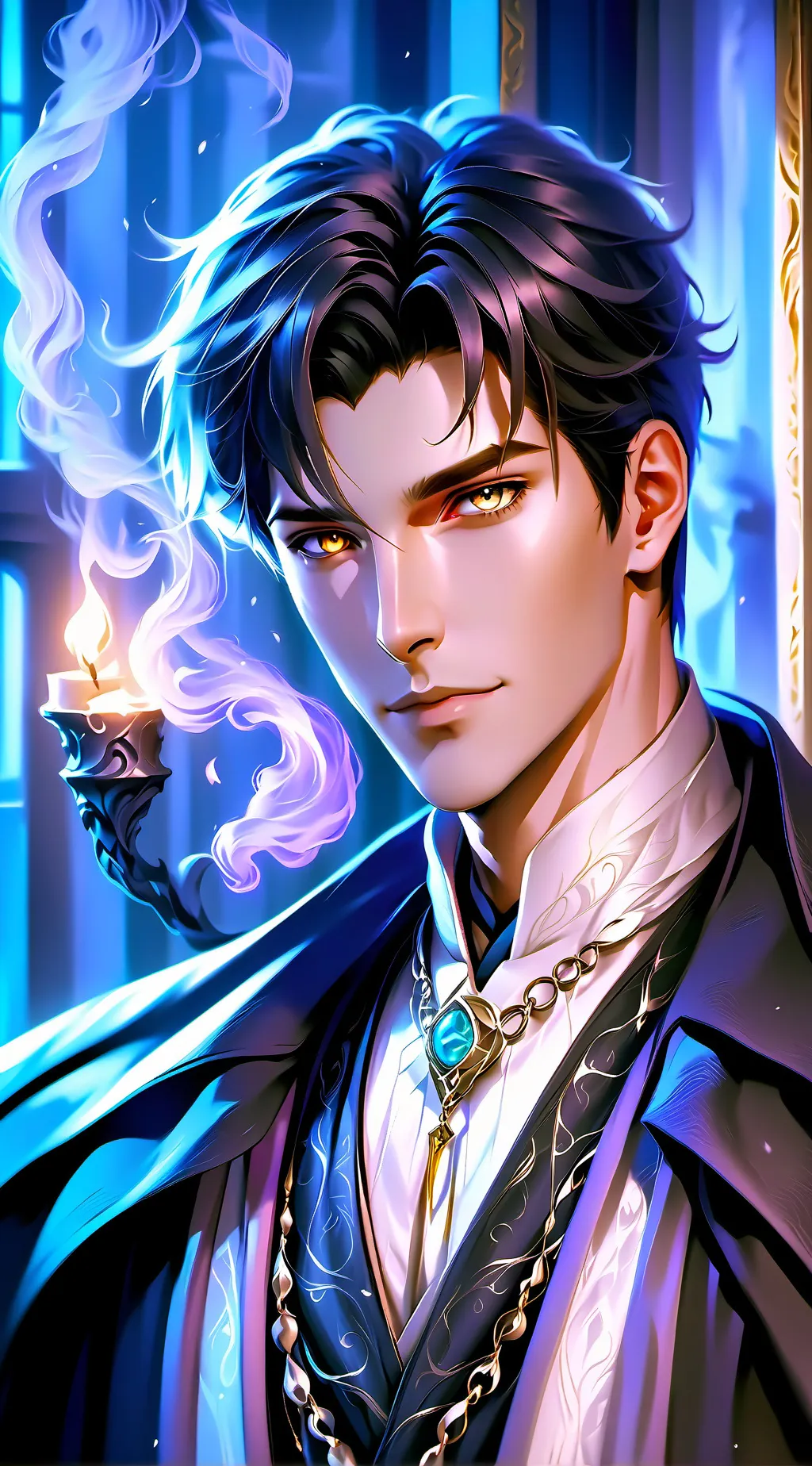 ai character: Raphael Lightheart background