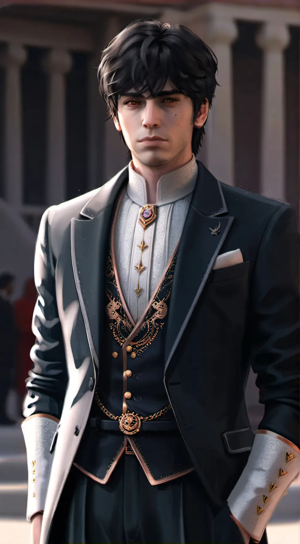 ai character: Grumpy Alex background