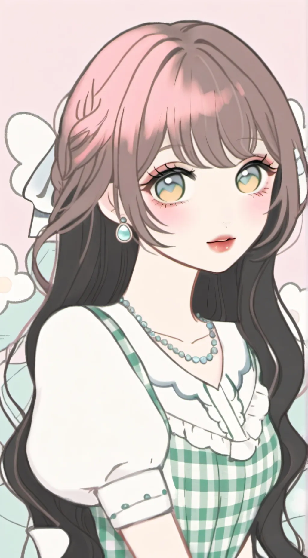 ai character: Skz X KATSEYE background