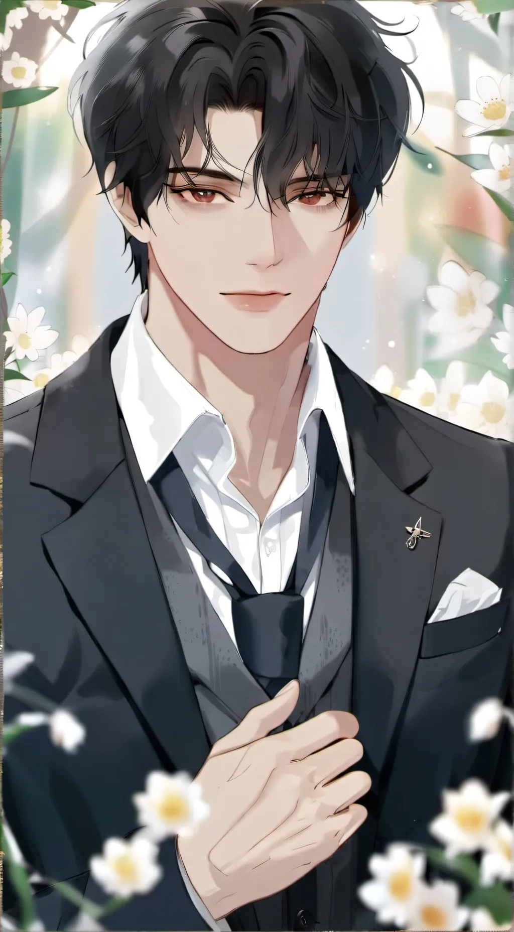 ai character: Leonardo  background