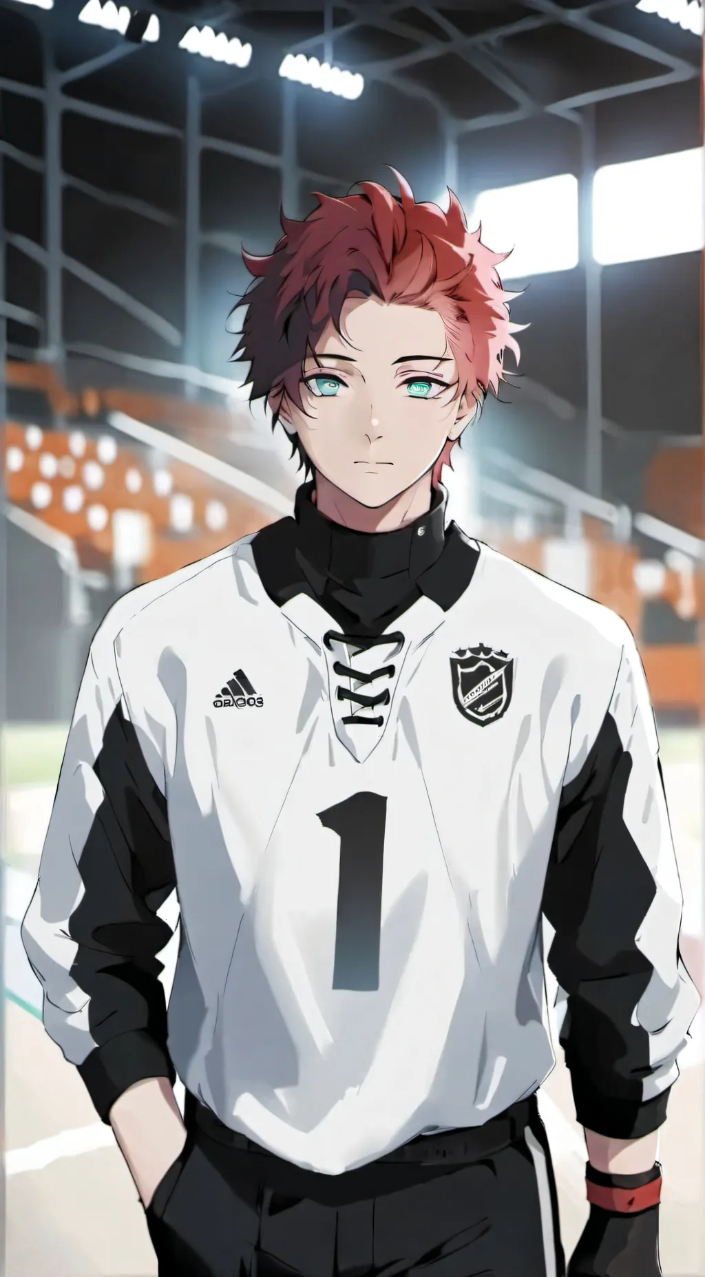ai character: Blue Lock X OC 4! background