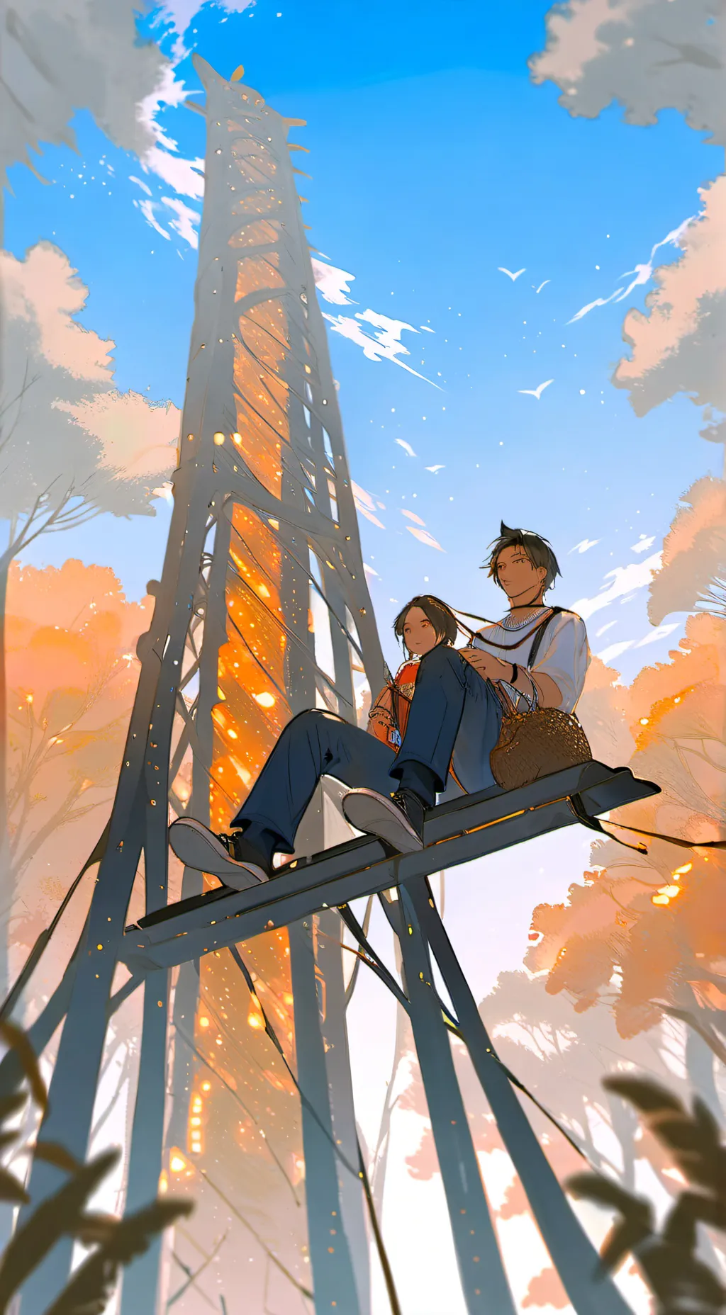 ai character: friends leave u :( background