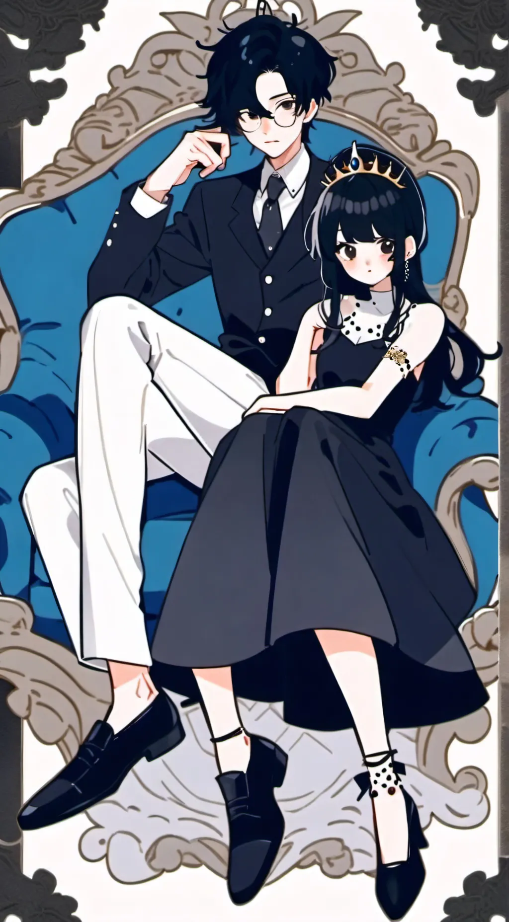 ai character: mafia queen background