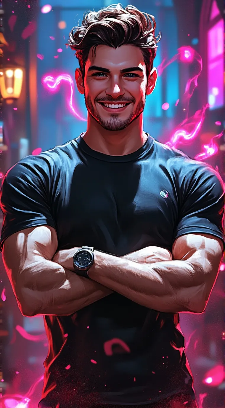 ai character: Razer background