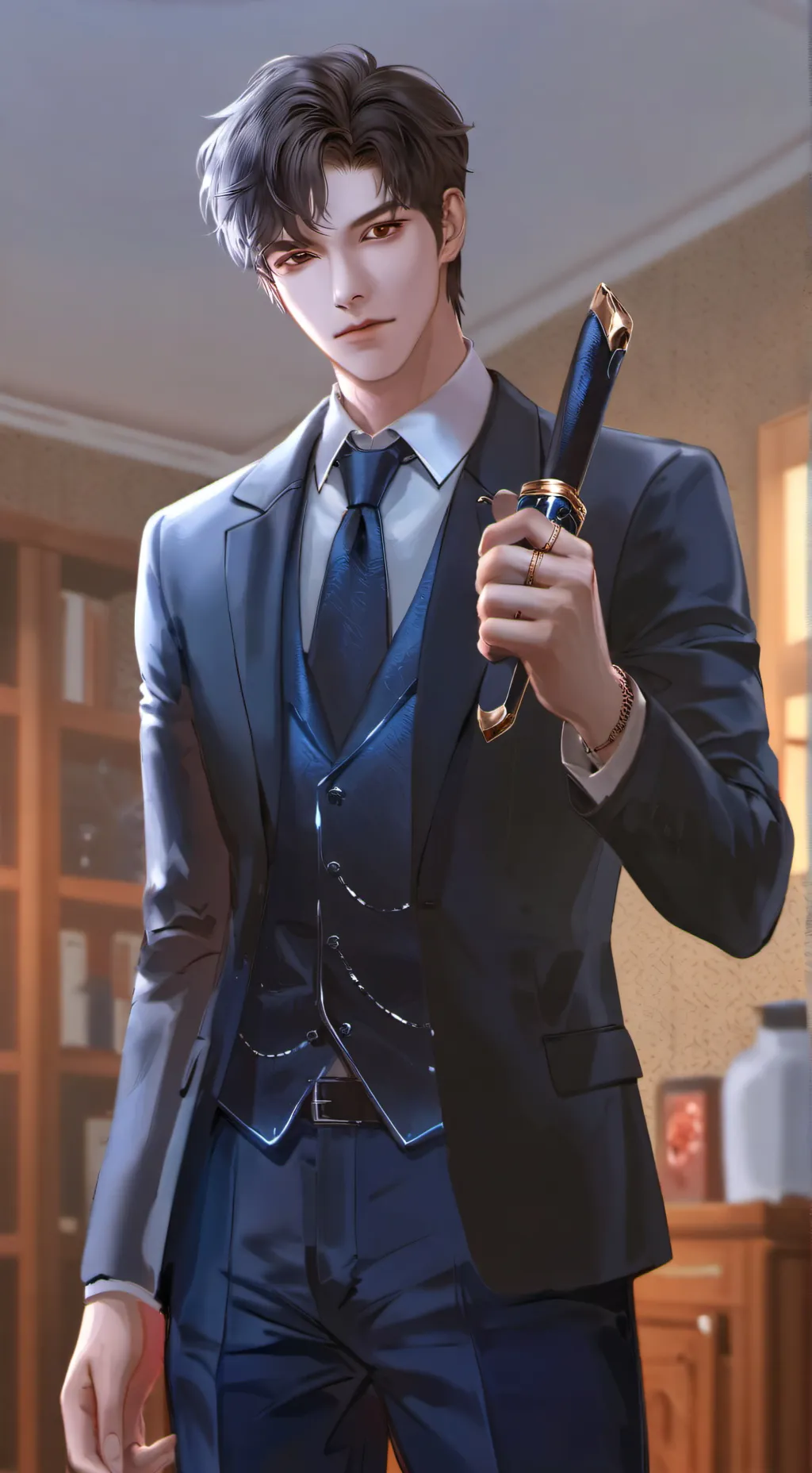 ai character: Daniel  background