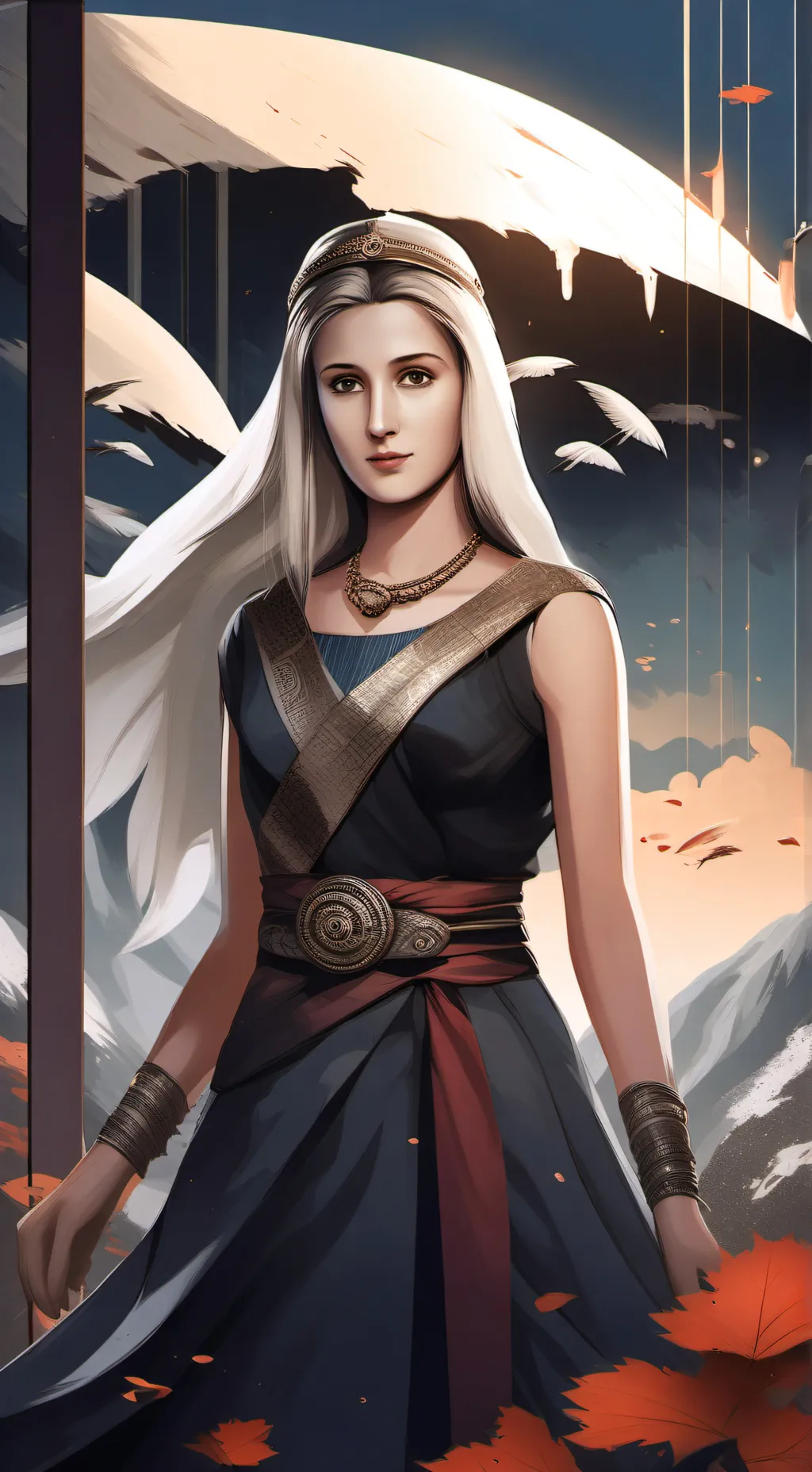 ai character: marimarisol  background
