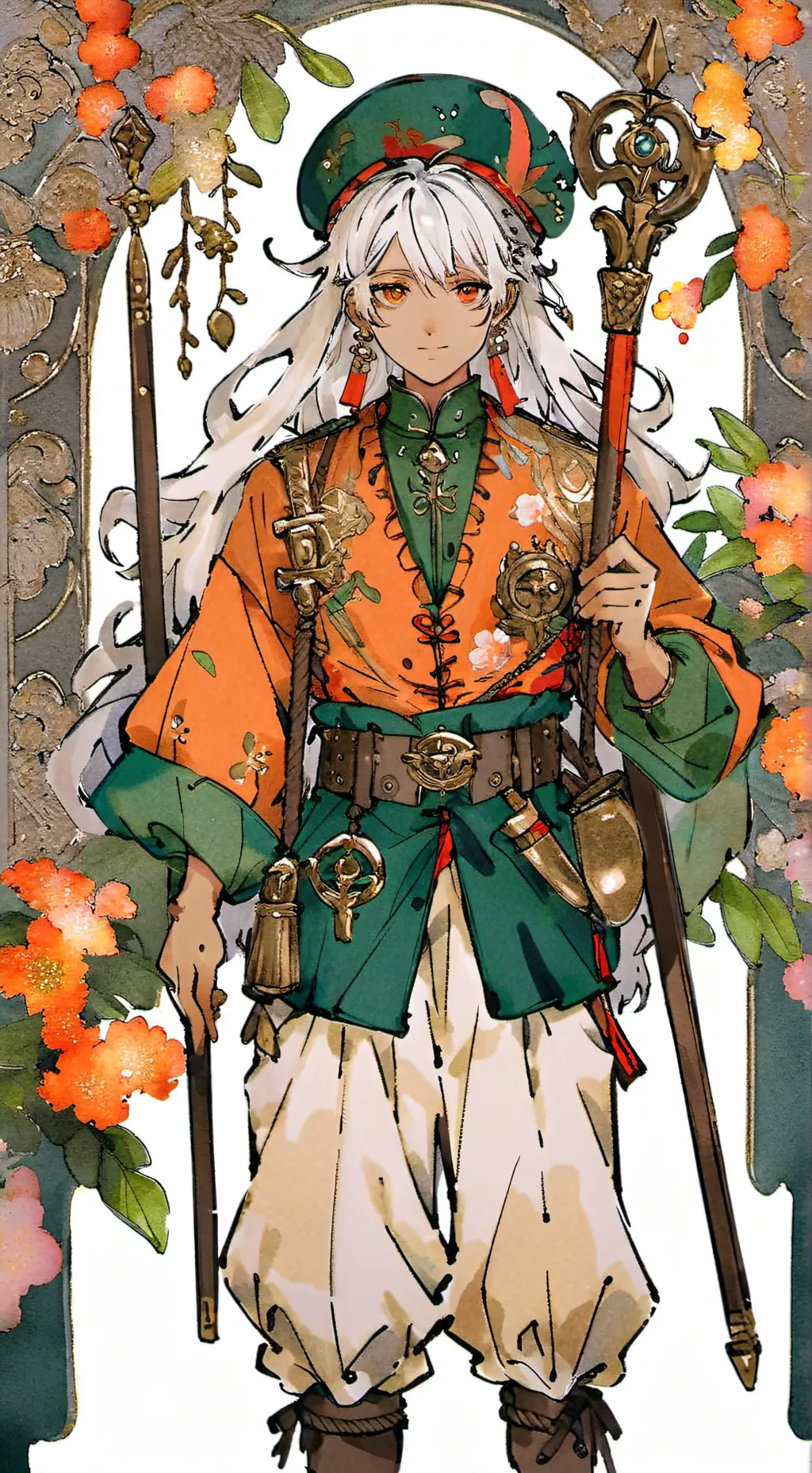 ai character: Michi background