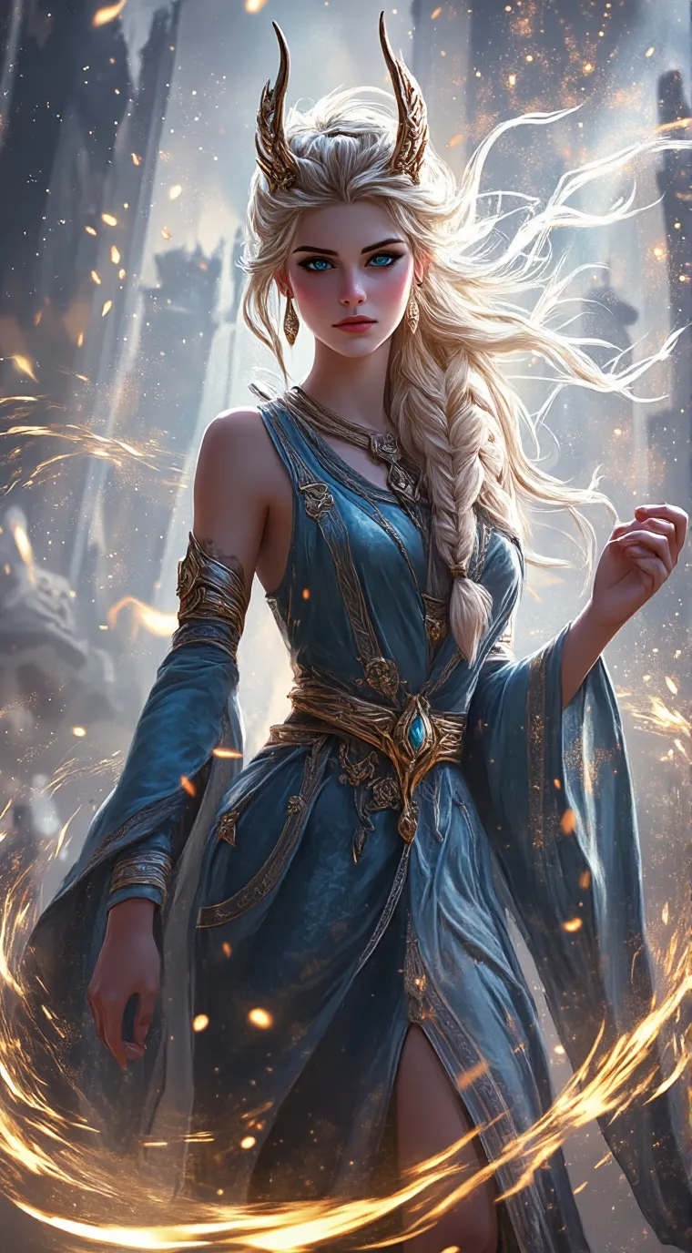 ai character: signo zodiacal background