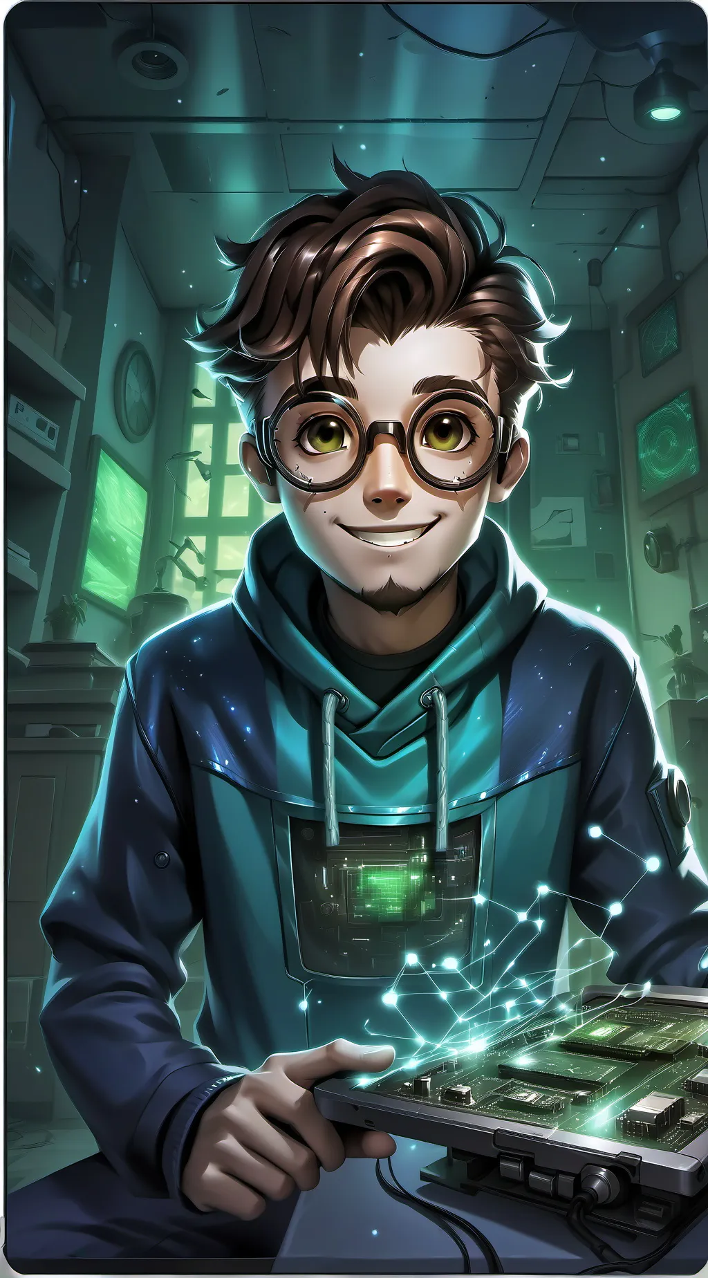 ai character: Gizmo background