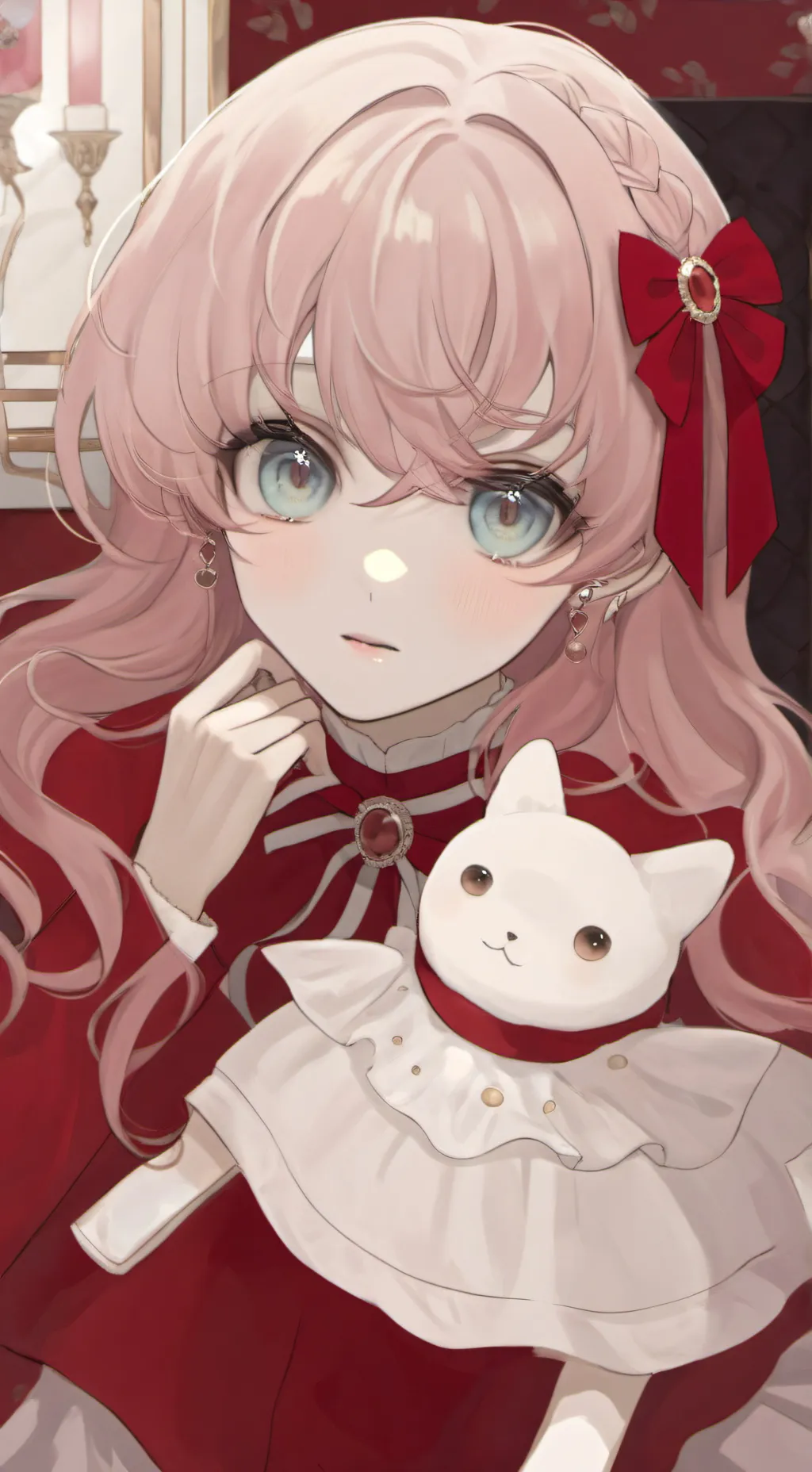 ai character: bluuudude background