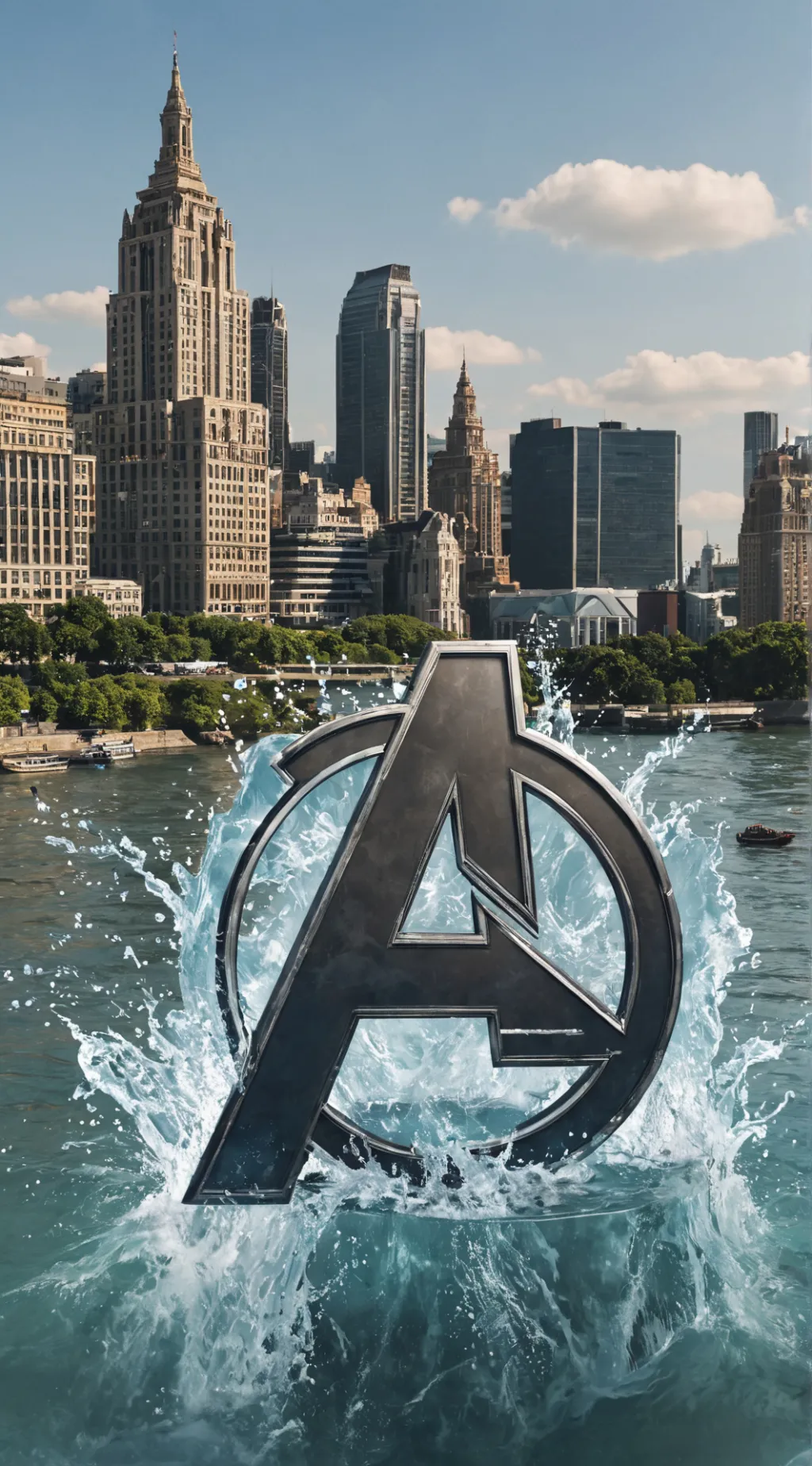 ai character: avengers trouble background