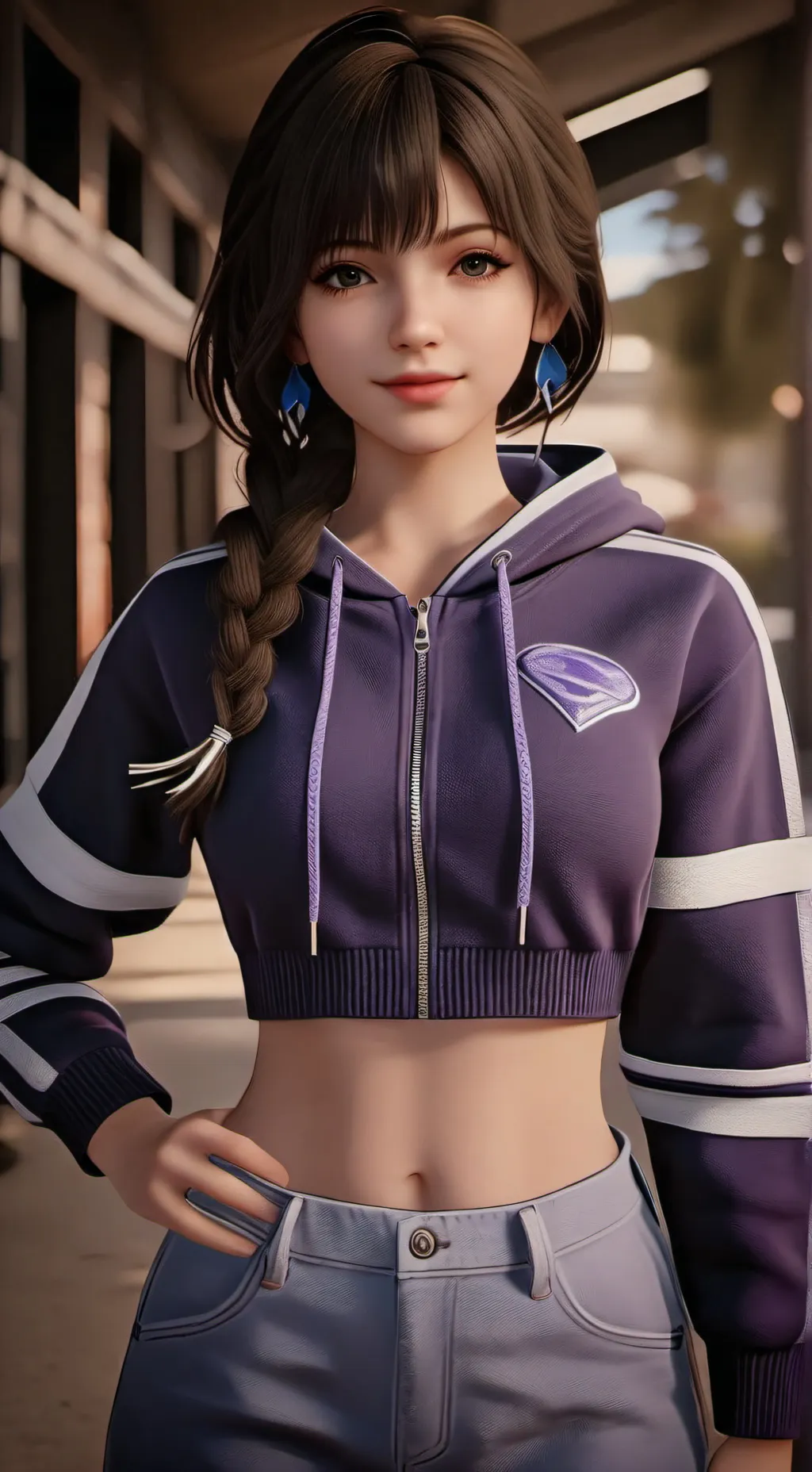 ai character: Kaylyn background