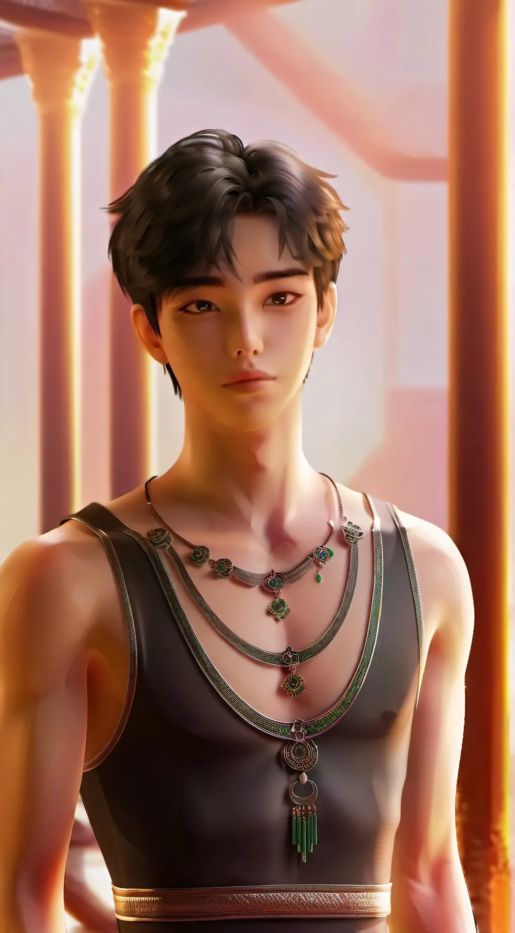 ai character: Jinu san background