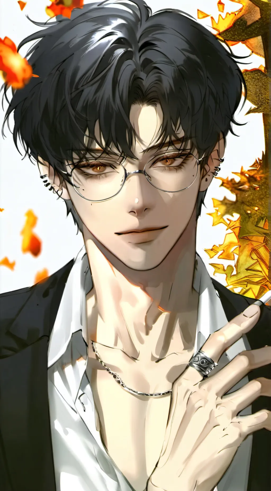 ai character: Leo background