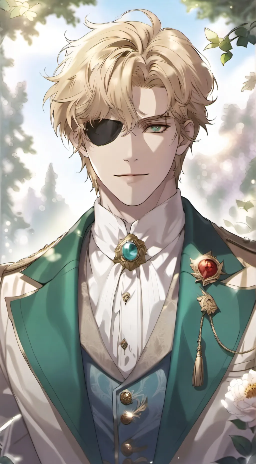 ai character: Coner  background