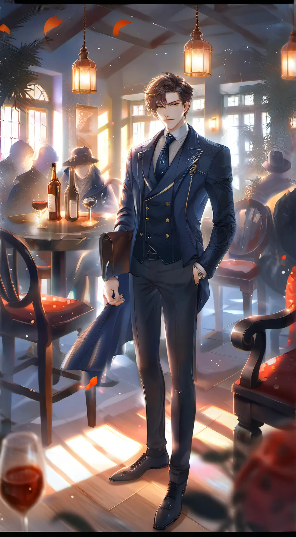 ai character: Enzo background