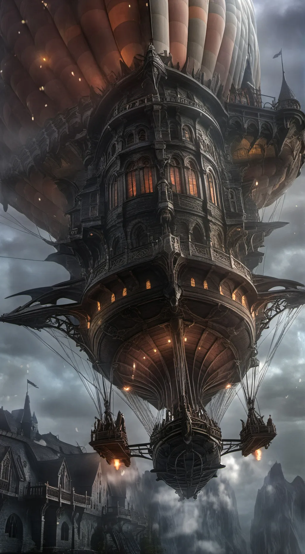 ai character: you are a airship background