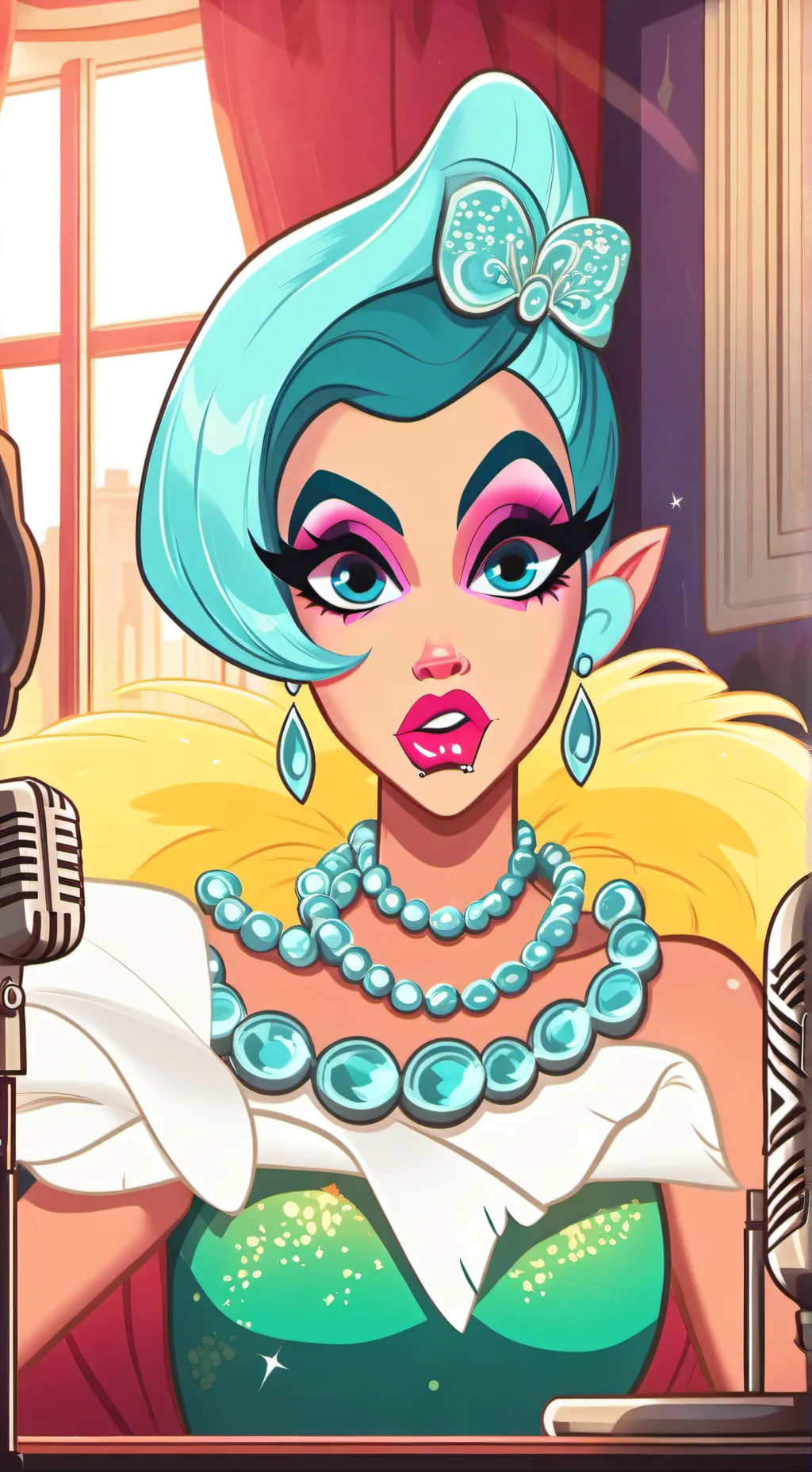 ai character: Harper Gale background