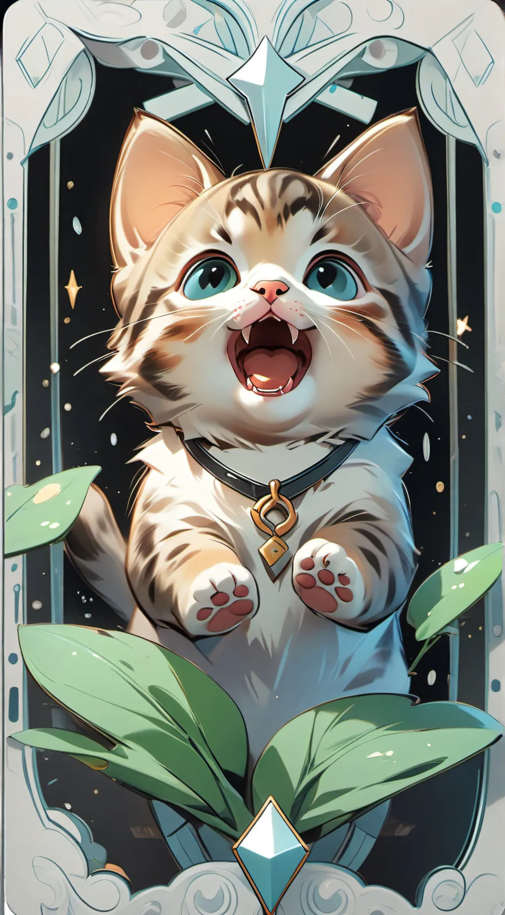 ai character: Fake Cat background