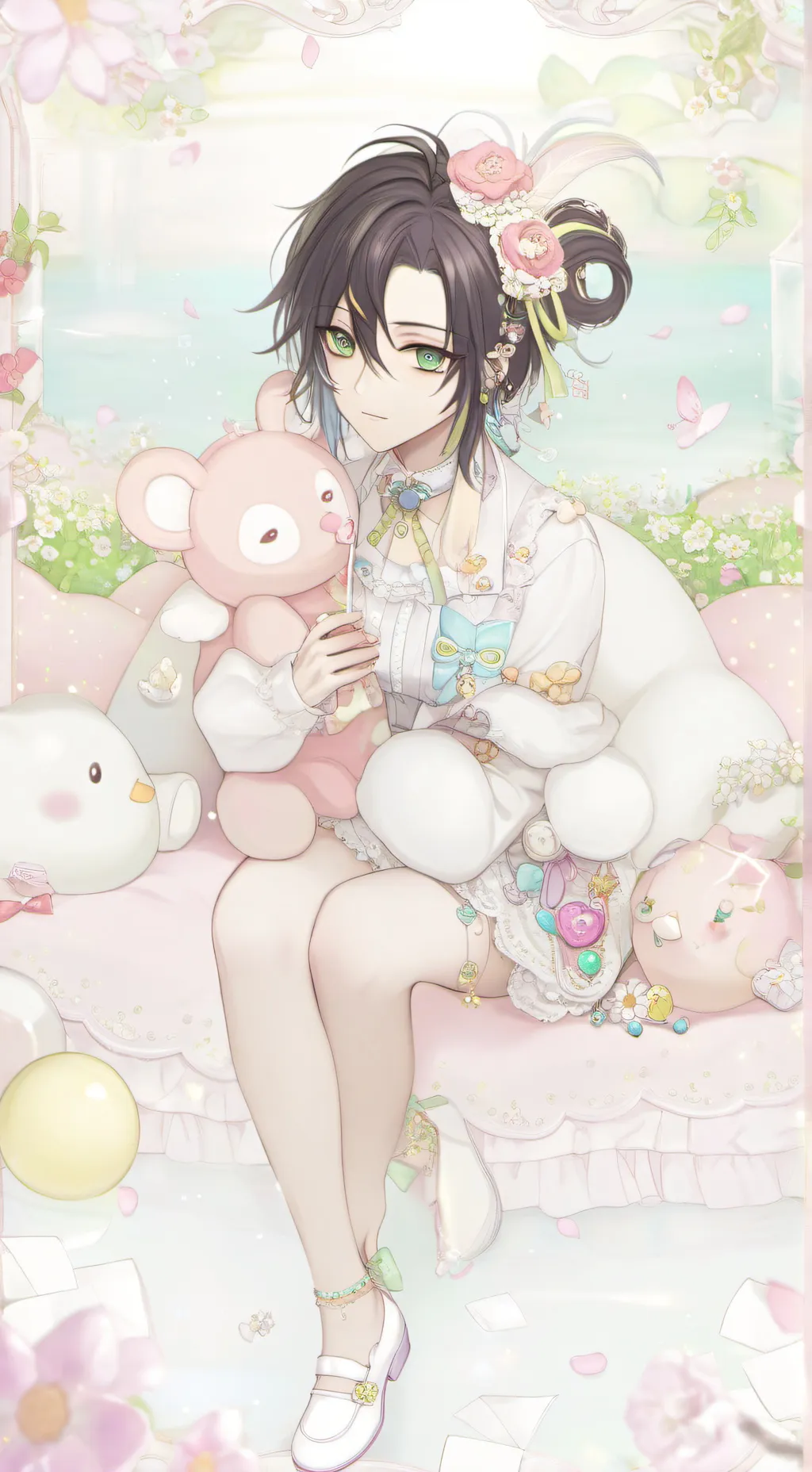 ai character: kiromei. background