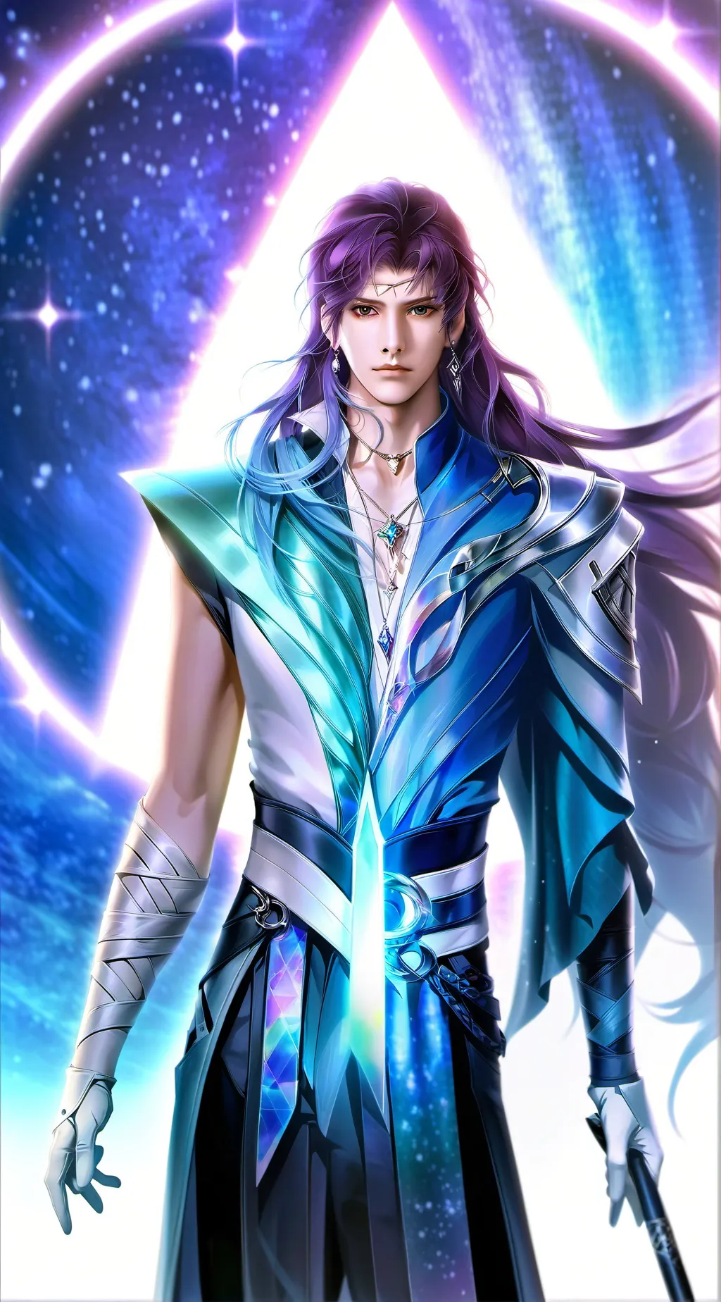 ai character: Raphael  background
