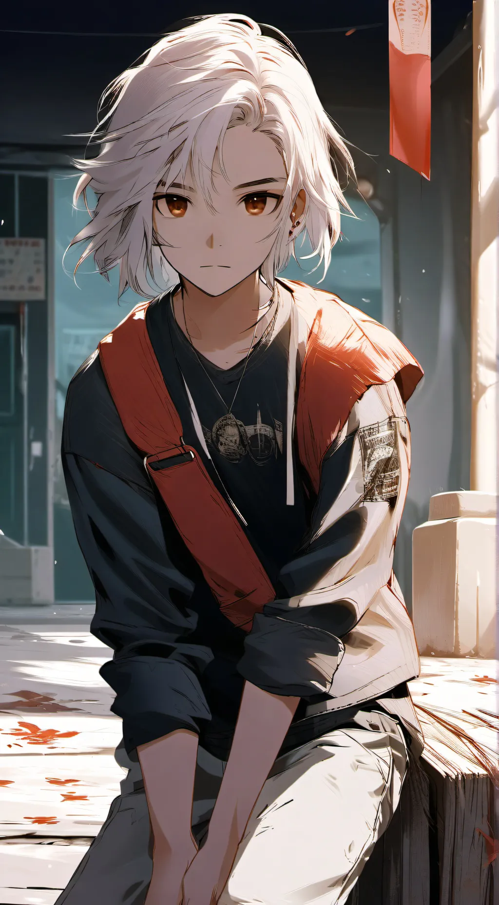 ai character: im a bully background