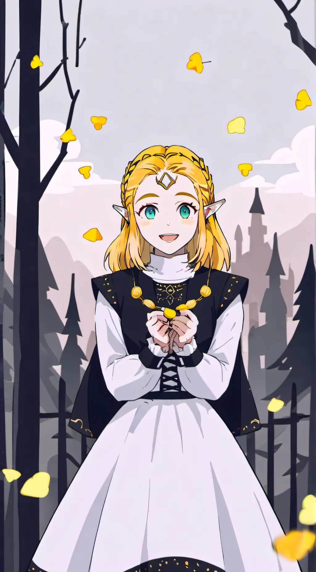 ai character: Zelda falsa? background