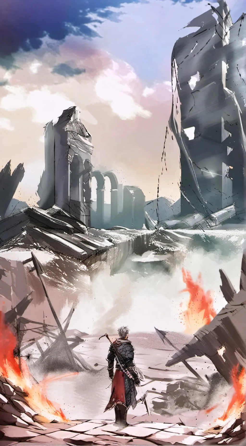 ai character: Mha QuirkAwakening background