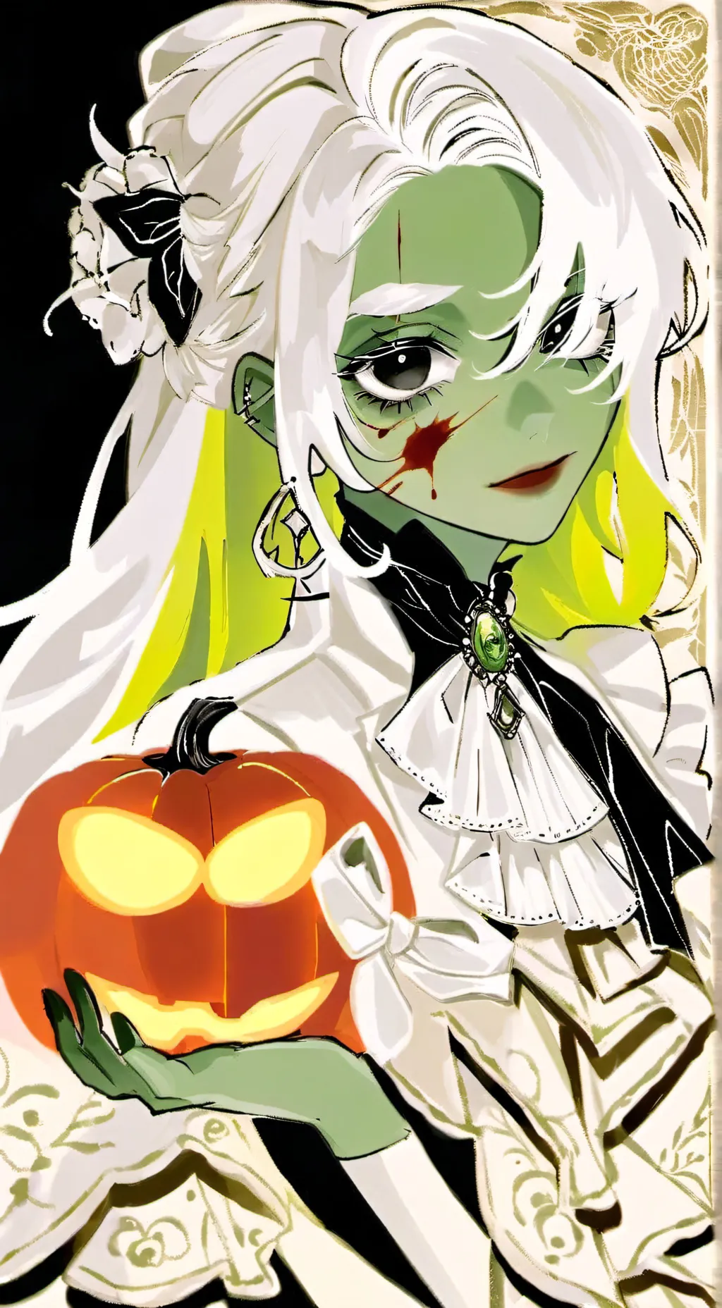ai character: Zombie invasion  background