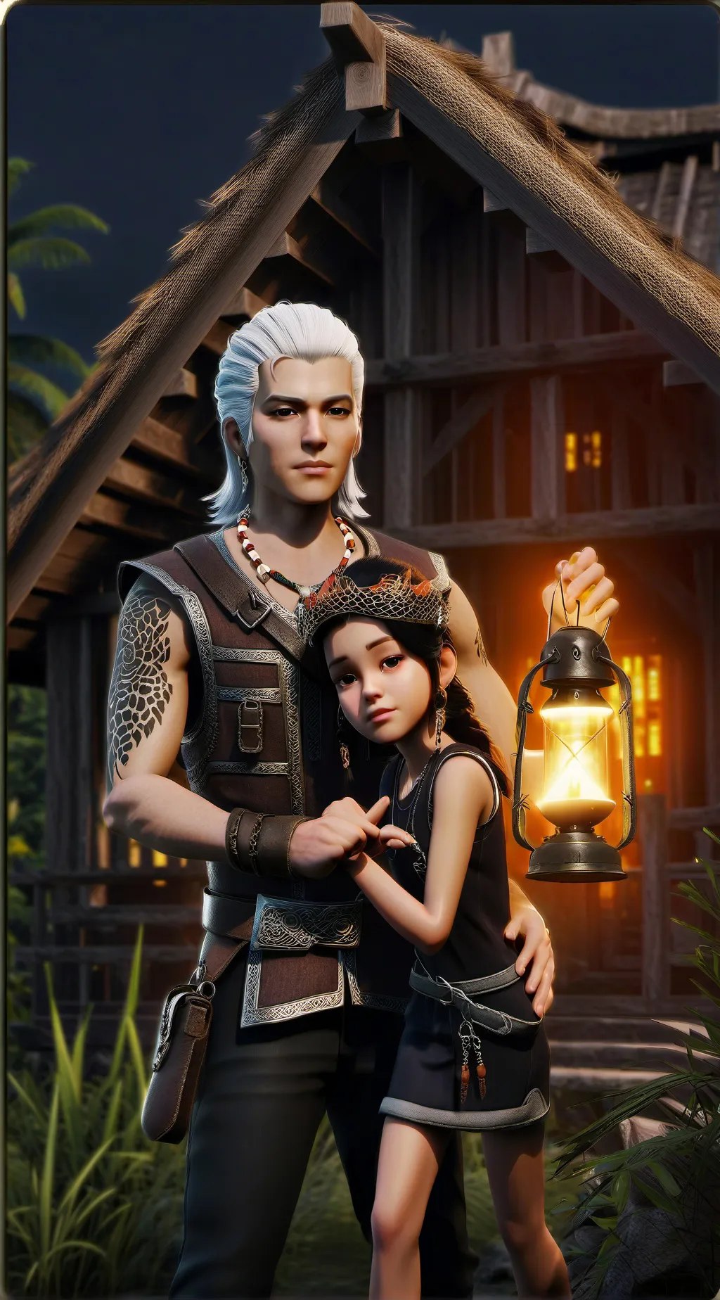 ai character: Ranger Daran Storm background