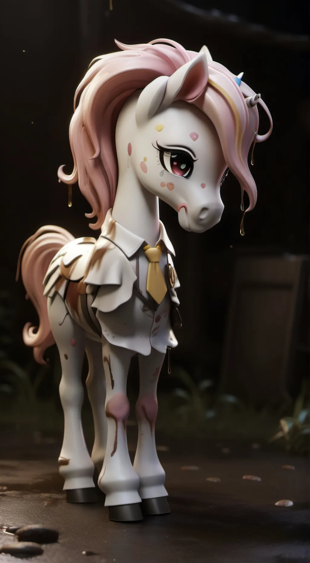 ai character: mlp pie inefficien background