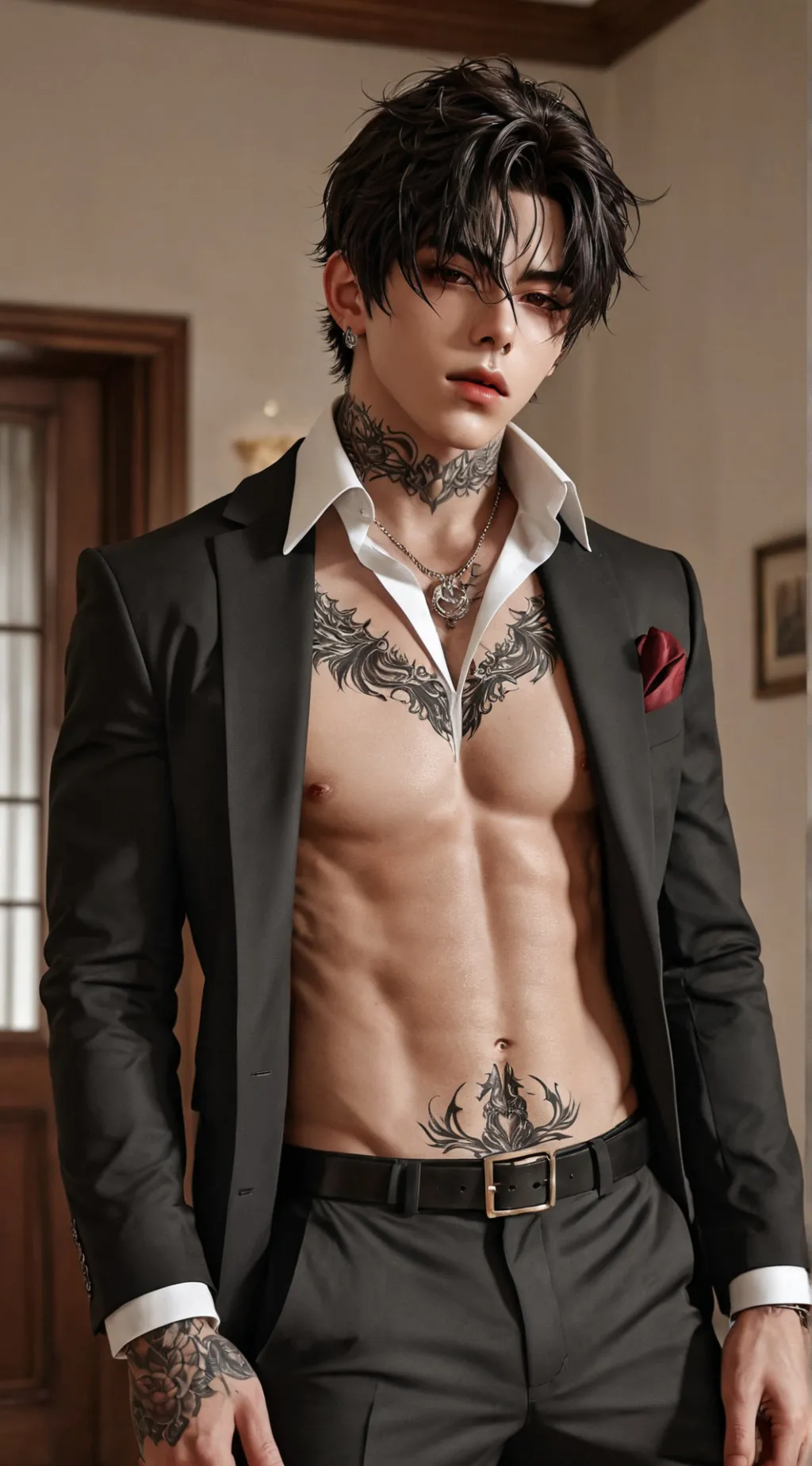 ai character: Issac background
