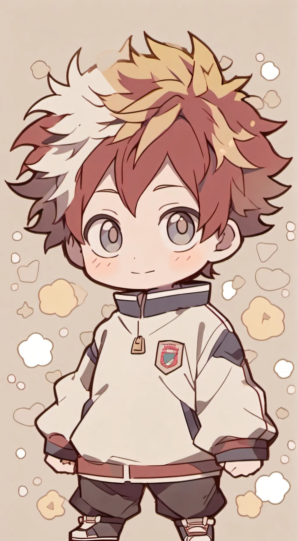 ai character: MHA PROMMMMM background
