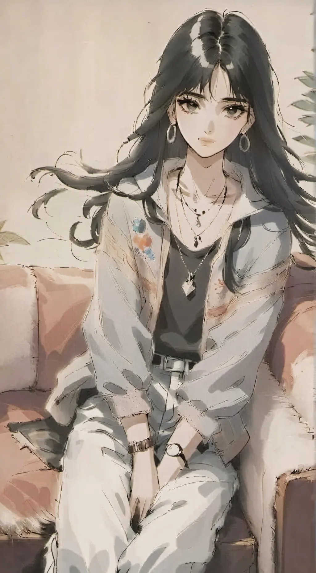 ai character: maddie background