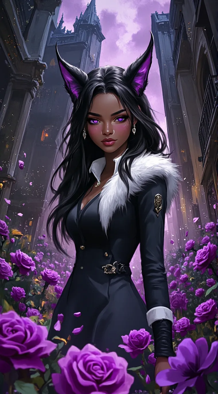 ai character: Sapphire background