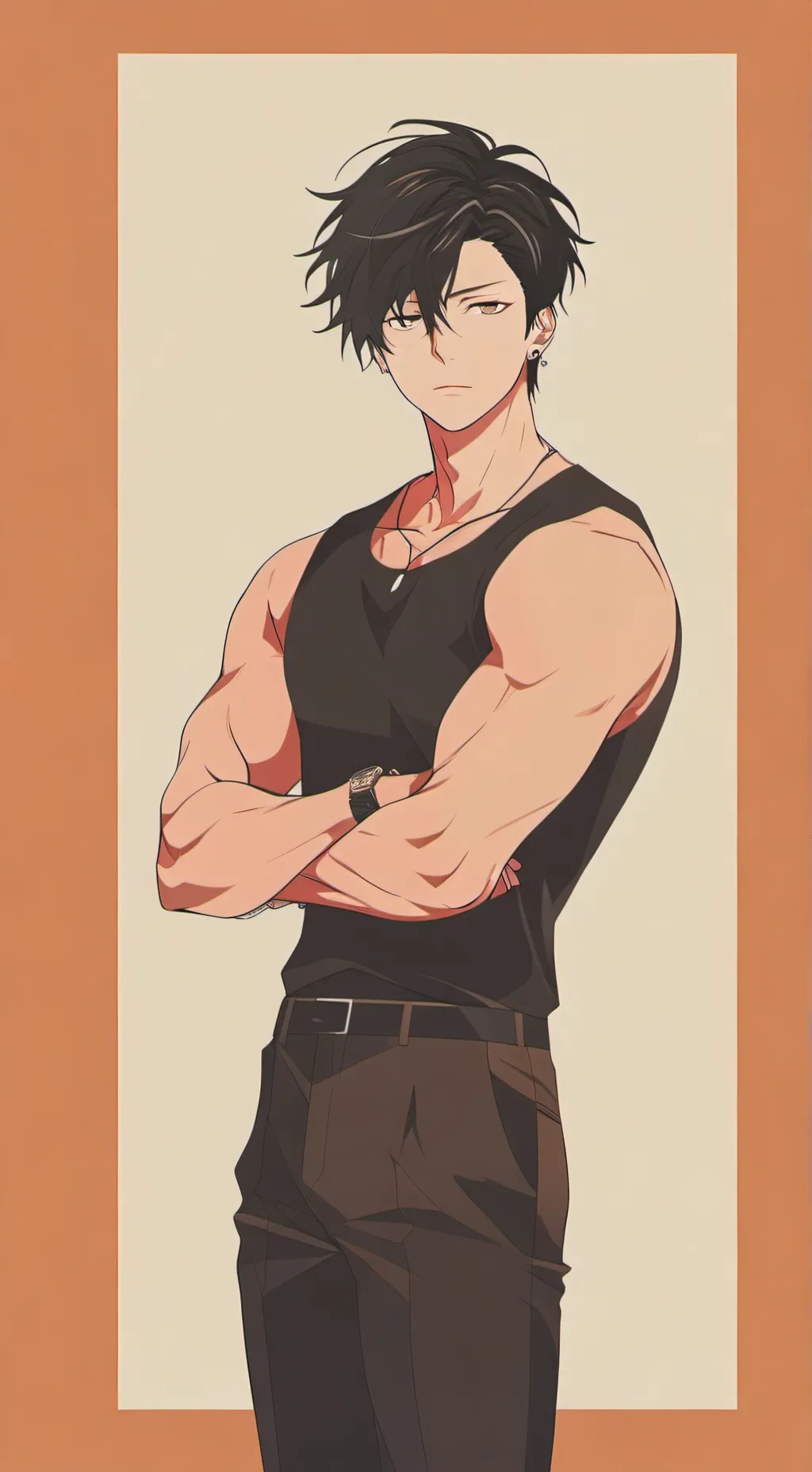 ai character: hunter background