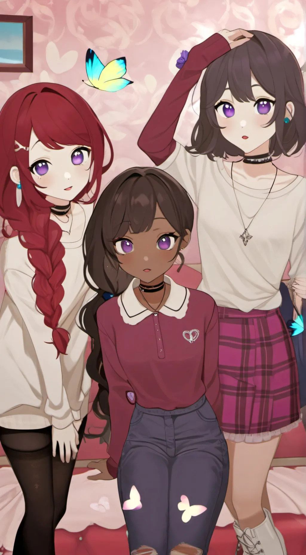 ai character: ecstasy  background