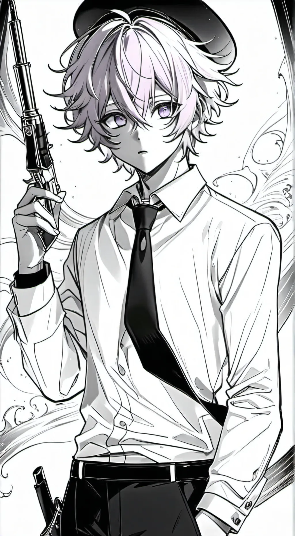 ai character: Leo background