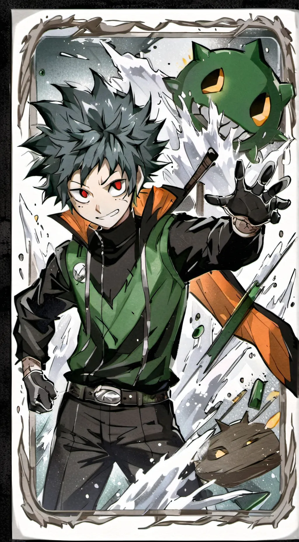 ai character: deku season 7 left background
