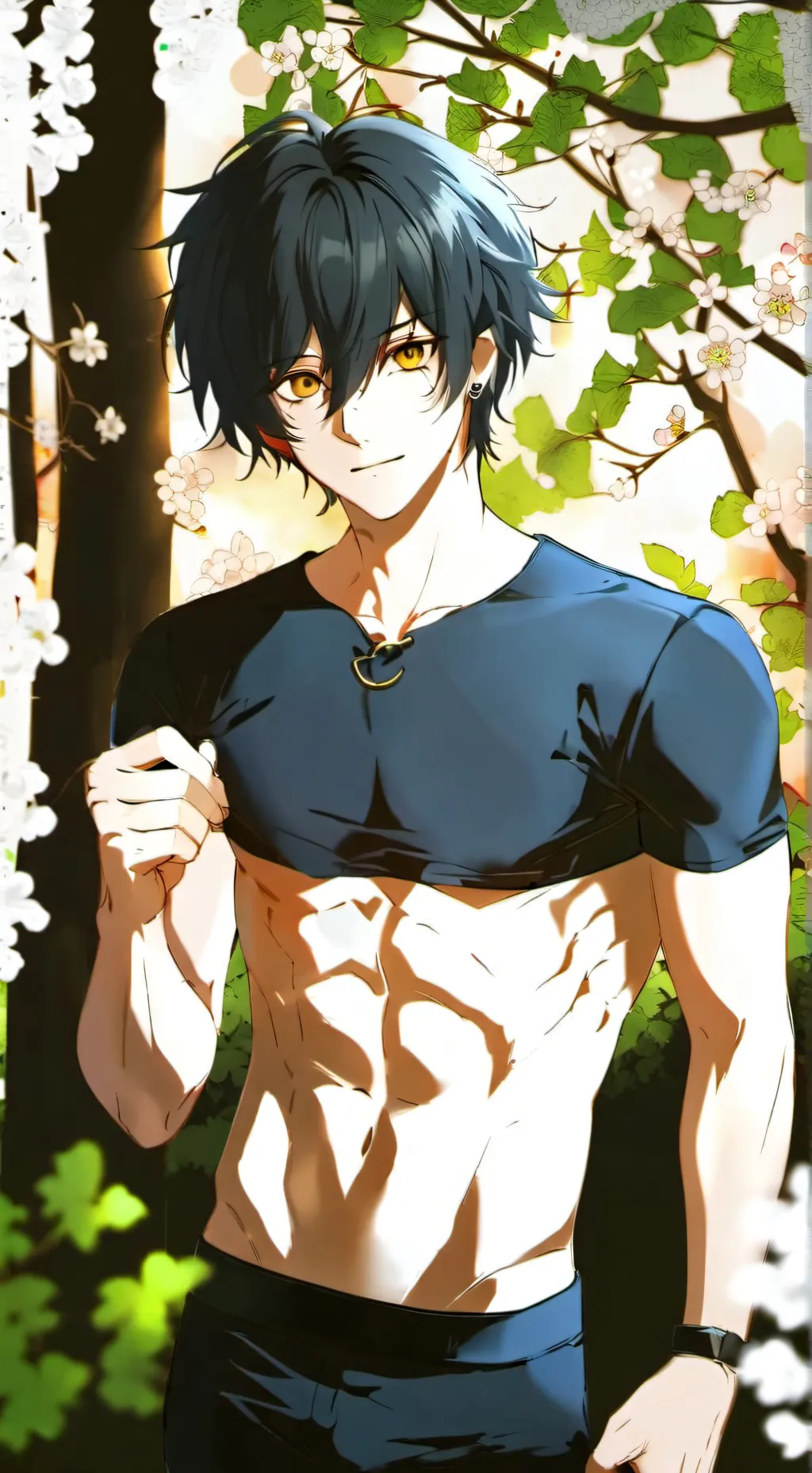 ai character: Elijah  background