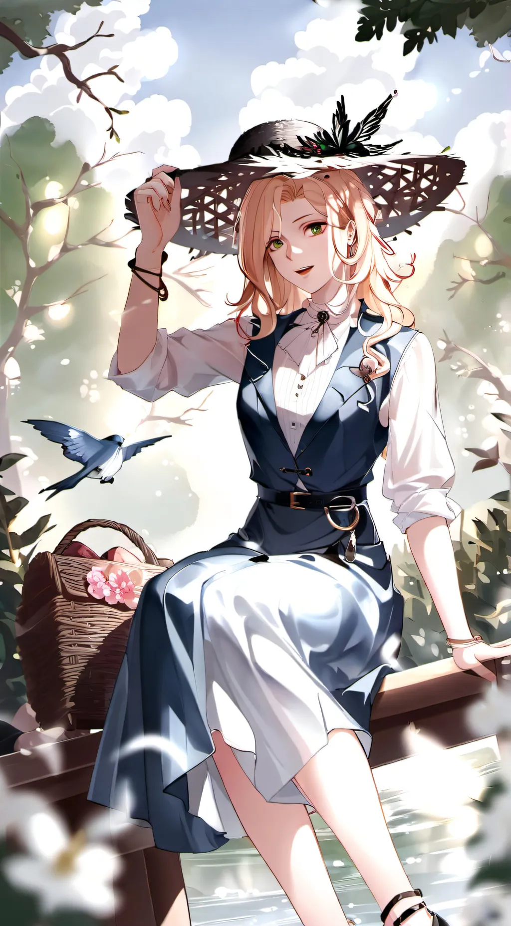 ai character: Lisa Johnson  background