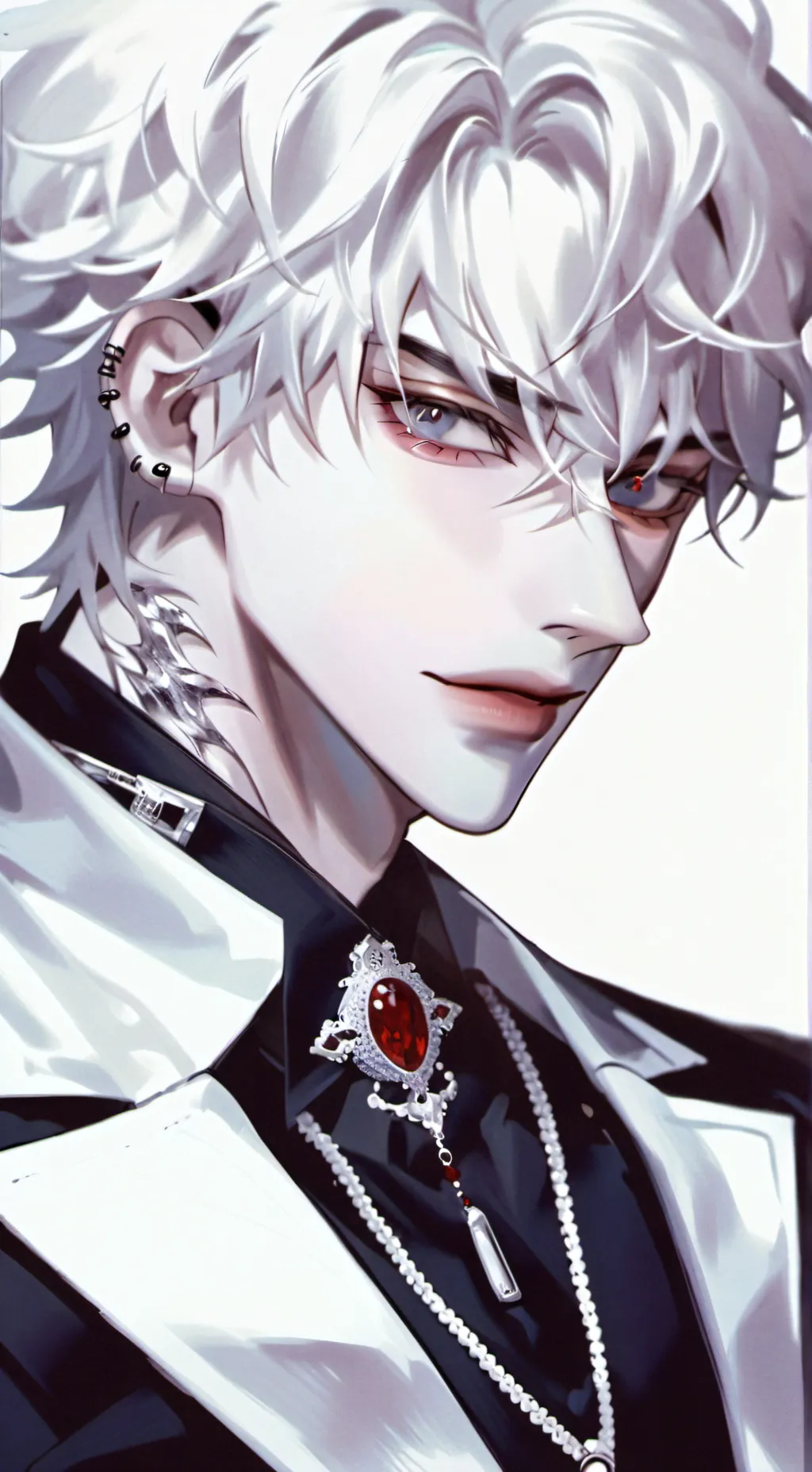 ai character: Drew the Enigma background