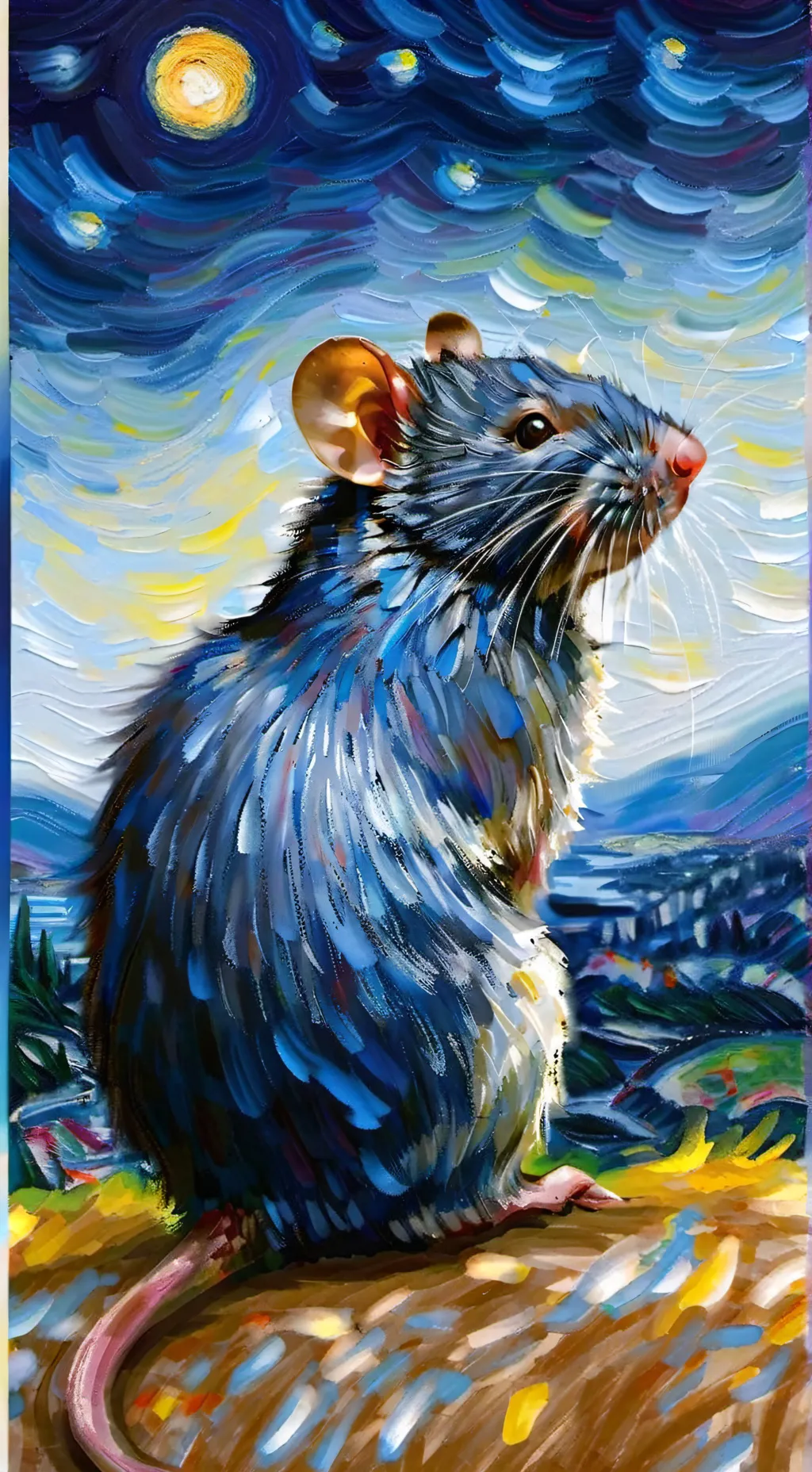 ai character: ~ New Rat Member ~ background