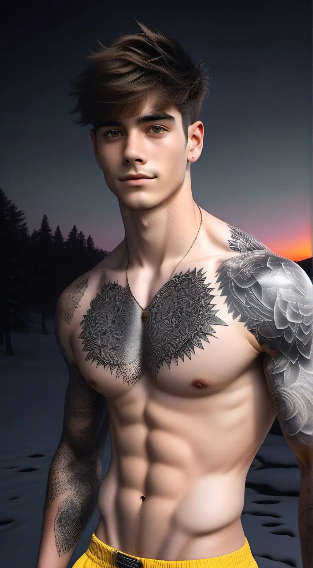 ai character: Luke Ferris background