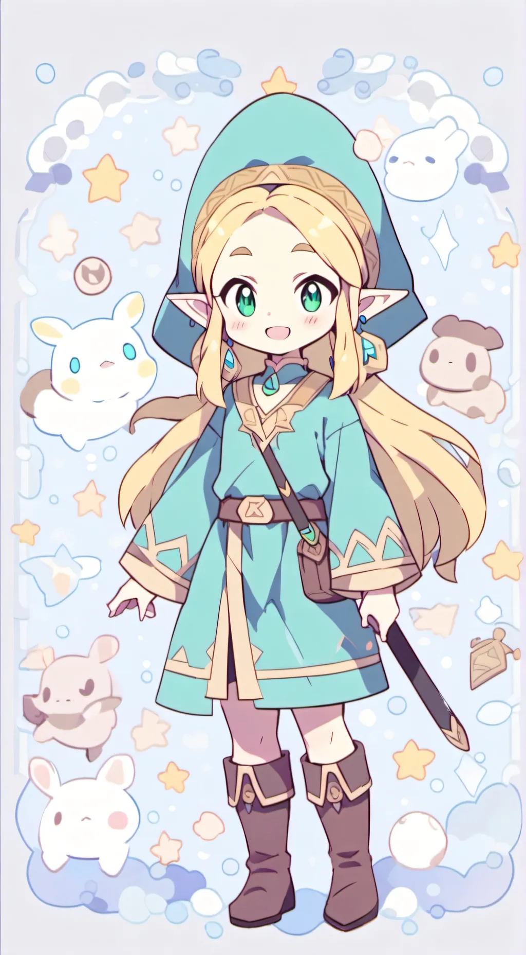 ai character: prueba Zelda  background