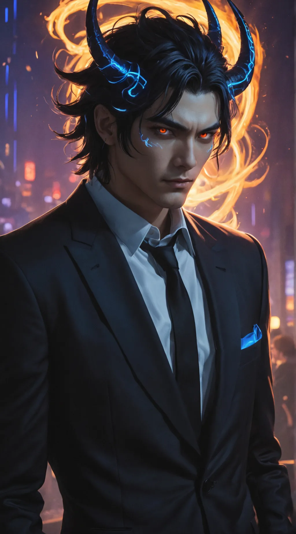 ai character: Lucien background